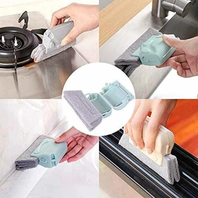 Magic Window Groove Cleaning Brush, Window Track Crevice Gap Corner Cleaner, Household Magic Window Cleaning Tool Magic Window Groove Cleaning Brush, Window Track Crevice Gap Corner Cleaner, Household Magic Window Cleaning Tool